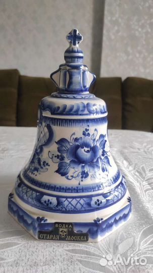 Штоф колокол Гжель