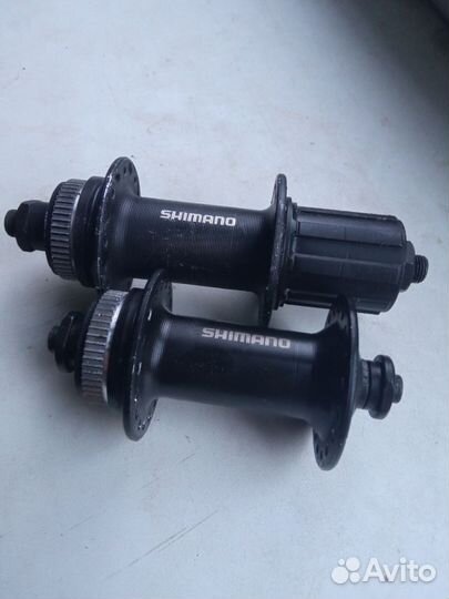 Втулка передняя Shimano задняя Shimano