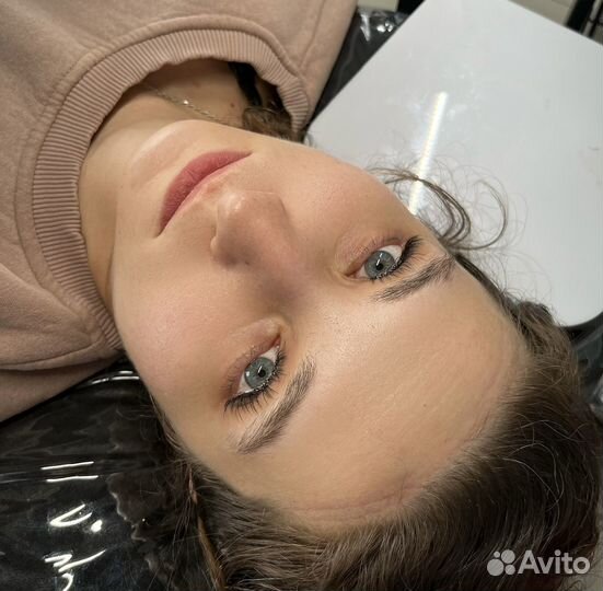 Наращивание ресниц модель