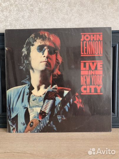 John lennon - live IN NEW york city 1972 / 1986 LP