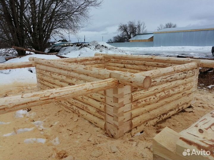 Изготовление срубов