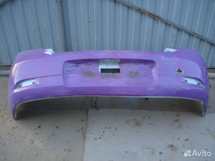 Бампер задний Renault Logan 13-18г