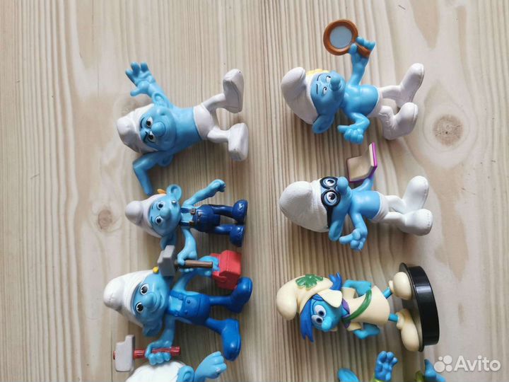 Смурфы и смурфета 11 шт