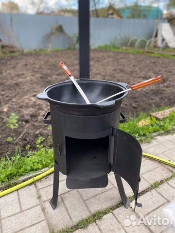 Казан чугунный узбекский