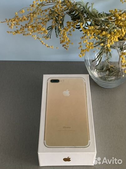 Коробка iPhone 7 Gold (Золотой)