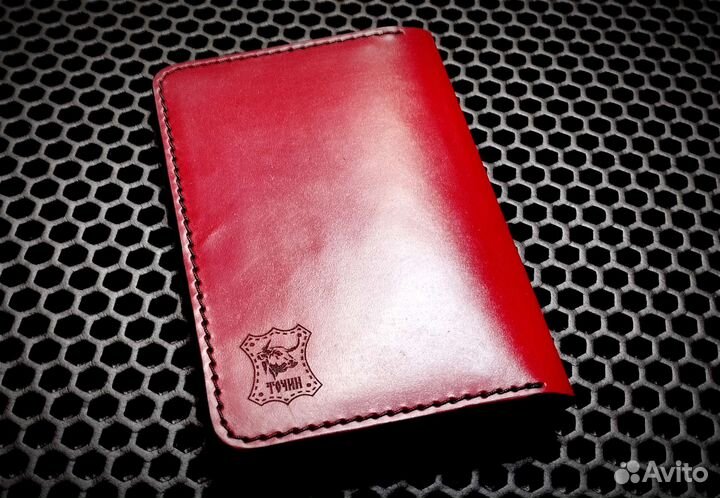 Обложка для паспорта. Натуральная кожа