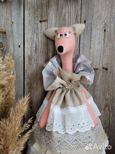 Пакетницы лягушка, кошка, лиса, льняные