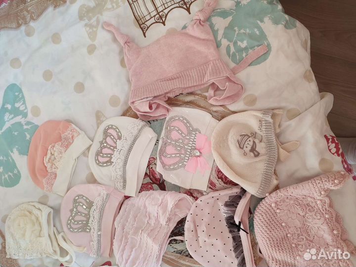 Детские шапочки для девочек