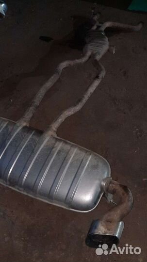 Глушитель Фольксваген Туарег 1