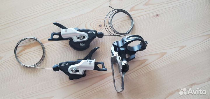 Манетки Shimano SLX 670+перед переключатель Deore