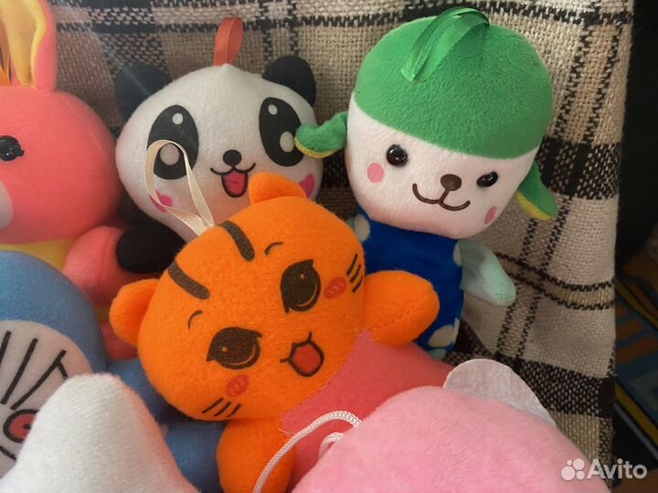 Мягкие игруши разные