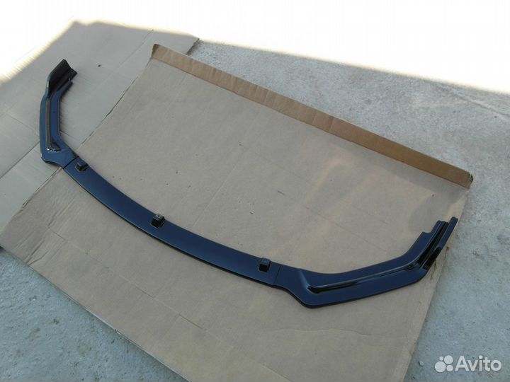 Спойлер юбка переднего бампера Infiniti Q50 18-21