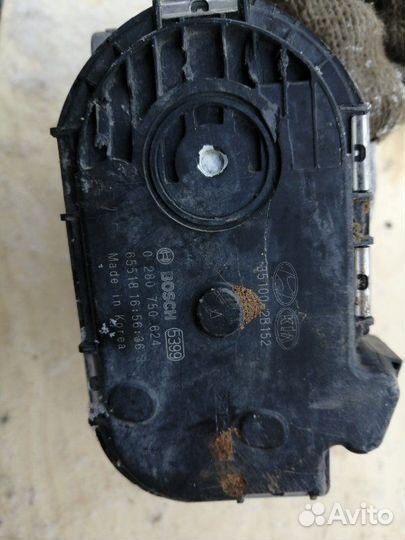 Дросельная заслонка Kia Rio 3 G4FC 2016