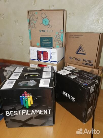 Набор пластика для 3d принтера