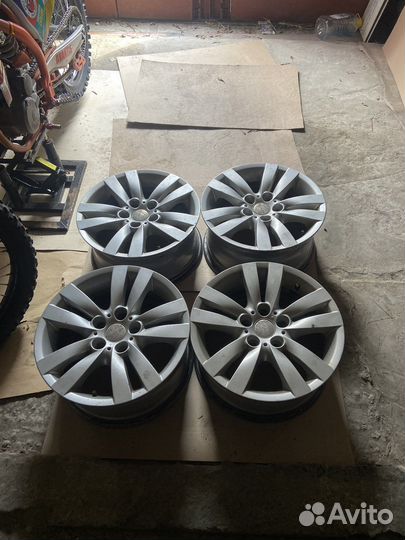 Литые диски r17 на BMW бу 161 стиль