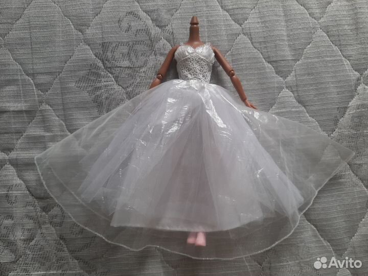 Платье и корона Barbie Holiday 2001. Торг