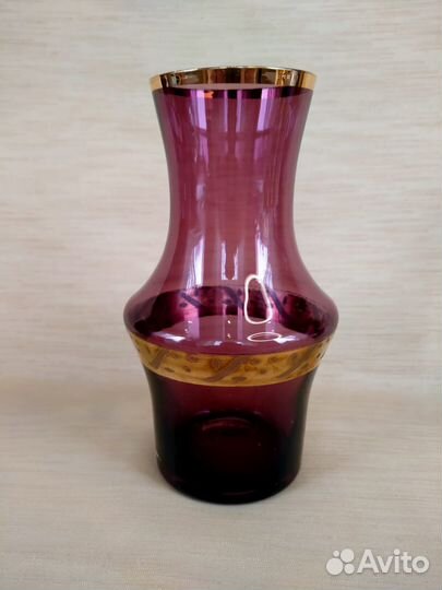 Ваза марганцевое стекло