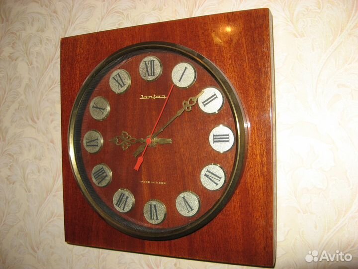 Настенные часы Янтарь СССР