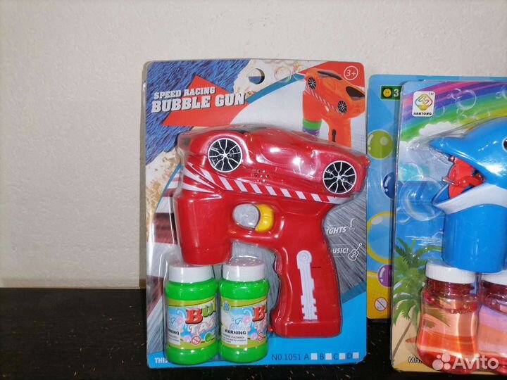 Мыльные пузыри пистолет