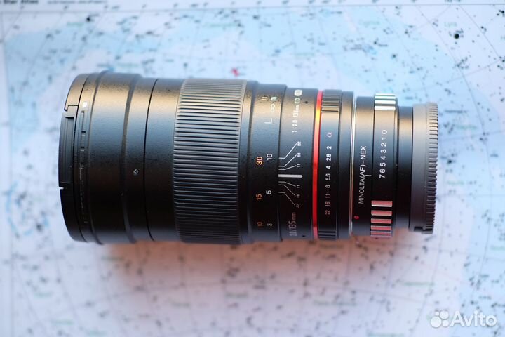 Объектив Samyang 135mm f/2 ED Sony A/Sony E