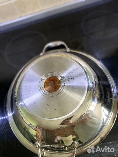 Кастрюля из нержавейки бу