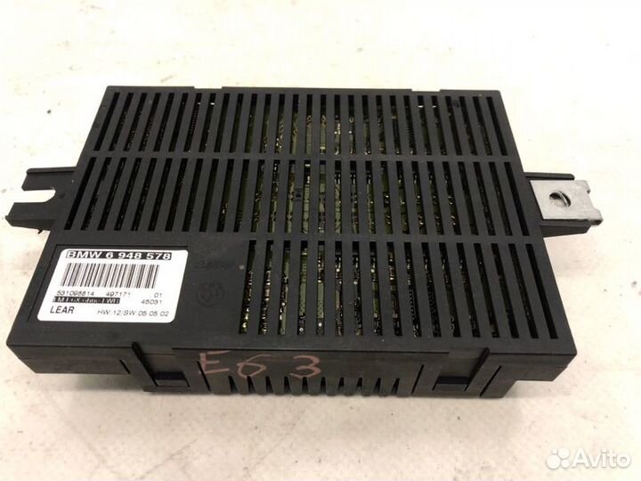 Блок управления светом Bmw 6-Series 645Ci E63