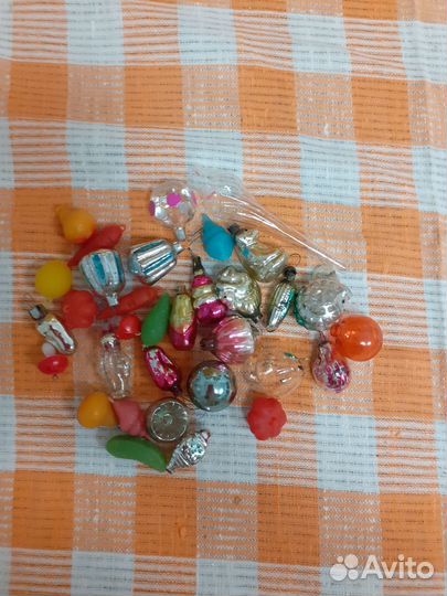 Елочные игрушки СССР