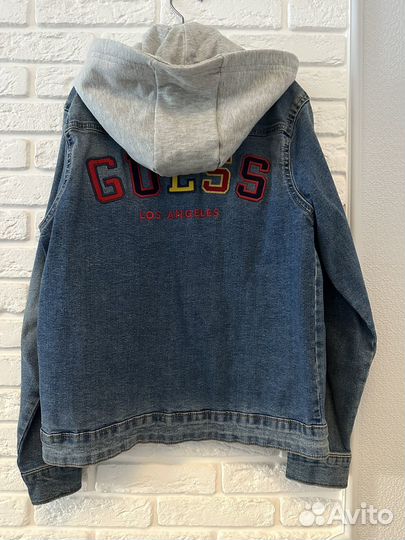 Джинсовая куртка для девочки140/146