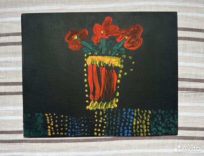 Детский рисунок космос художник Соня 5 лет