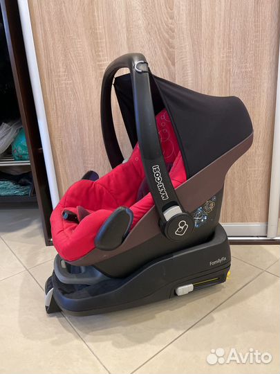 Автолюлька maxi cosi с базой isofix