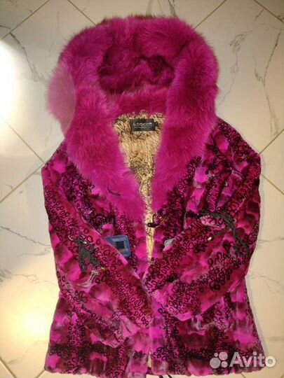 Шуба норковая с капюшоном 42 44