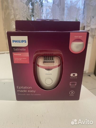 Эпилятор philips satinelle bre 255