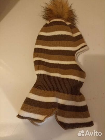 Шапка шлем детская