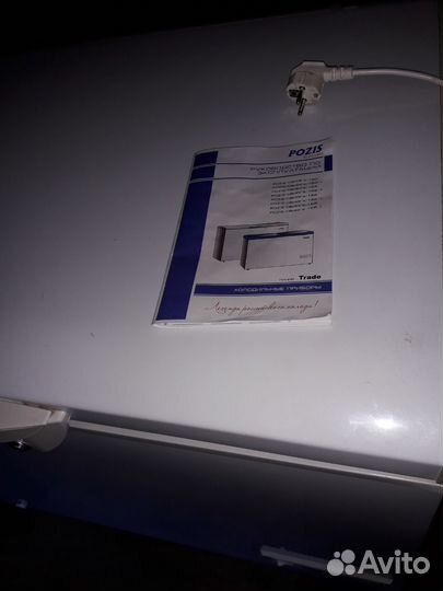 Морозильный ларь с глухой крышкой