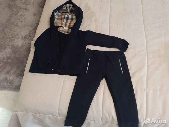 Костюм, ветровка 104, 4 года, Burberry, оригинал