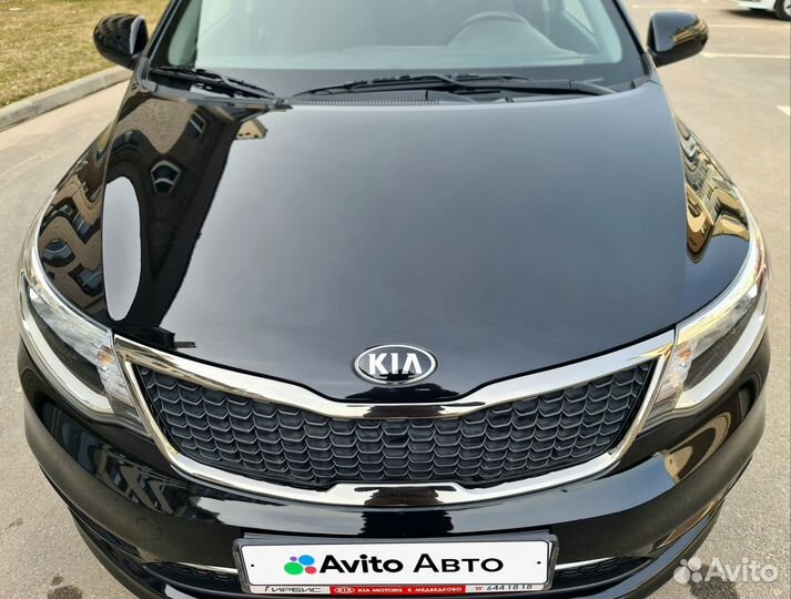 Kia Rio 1.6 МТ, 2016, 33 117 км