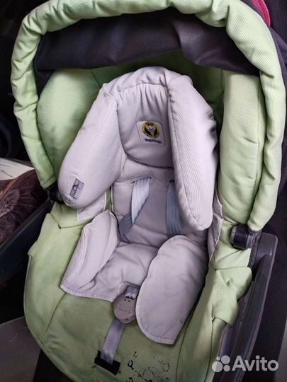 Автолюлька peg perego primo viaggio с базой