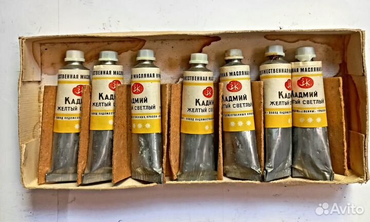 Масляные краски СССР