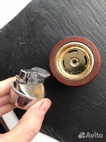 Настольная зажигалка газ с европы