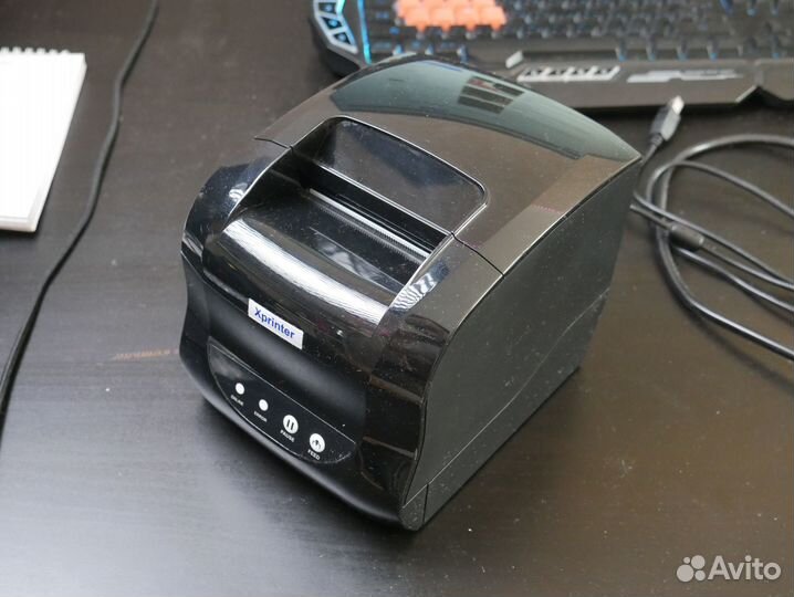 Термопринтер для этикеток xprinter xp 365b