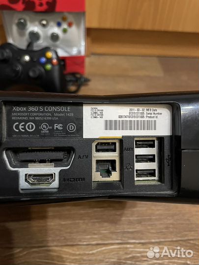 Xbox 360 slim прошитая freeboot