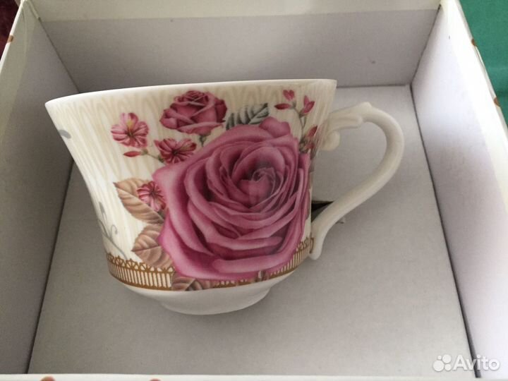 Чашка с тарелкой