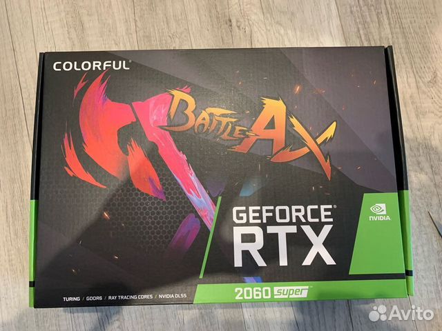 Запечатанная видеокарта Colorful RTX 2060 super