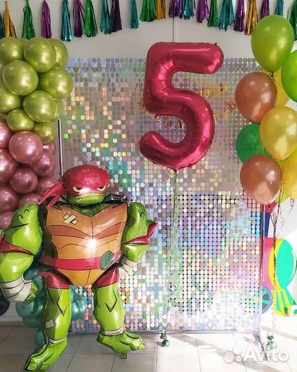 Фотозона детская, воздушные шары