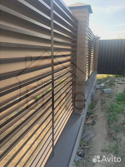 Забор жалюзи