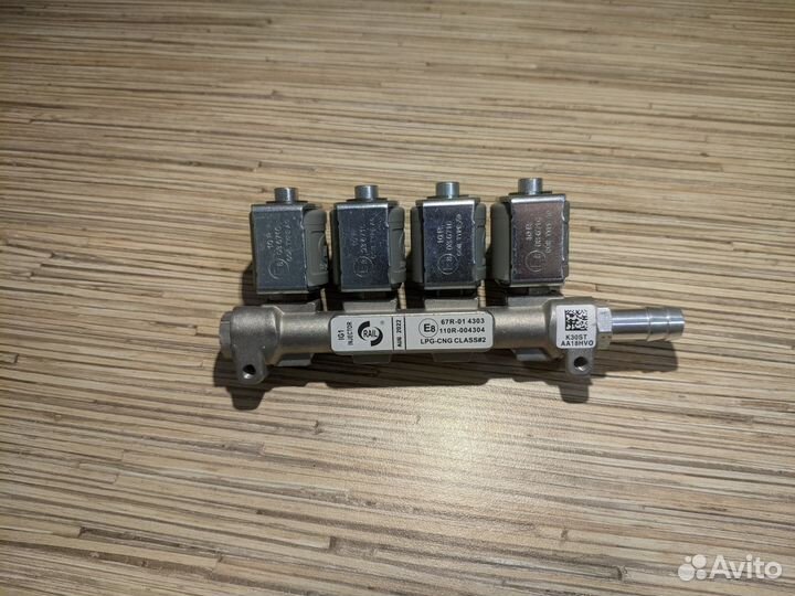 Газовые форсунки гбо rail ig1 2 ома