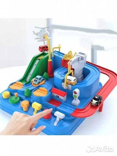 Автотрек детский, трек с машинками развивающий