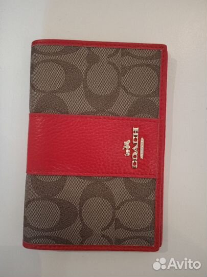 Обложка на паспорт coach