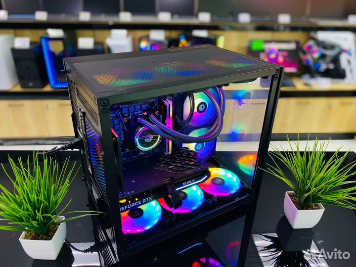 Игровой Пк Intel i5-12400/RTX 4060Ti/DDR5-32/SSDx2