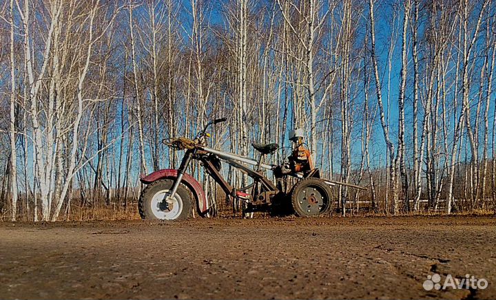 Зимний дрифт трайк